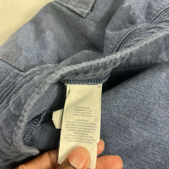 POLO RALPH LAUREN Performance Sweat Shorts Blue Camo Drawstring Lounge XL - Picture 9 of 11